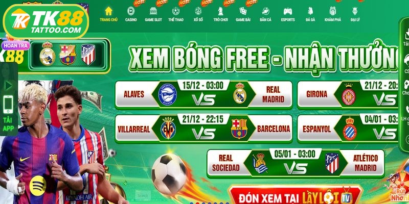 Tổng hợp trò chơi hấp dẫn tại TK88